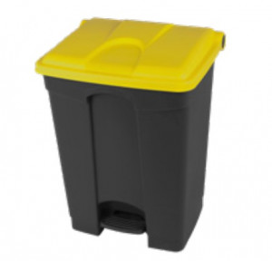 Collecteur de poubelle avec pédale en plastique  70 L - Devis sur Techni-Contact.com - 6