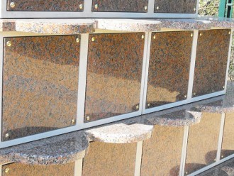Columbarium granit 4 cases - Devis sur Techni-Contact.com - 2