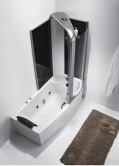 Combiné douche baignoire à pieds réglables - Devis sur Techni-Contact.com - 2