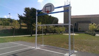 Combiné senior hand/basket avec cage - Devis sur Techni-Contact.com - 2