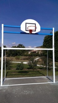 Combiné senior hand/basket avec cage - Devis sur Techni-Contact.com - 4