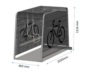 Consigne à vélo individuelle et sécurisée - Devis sur Techni-Contact.com - 4