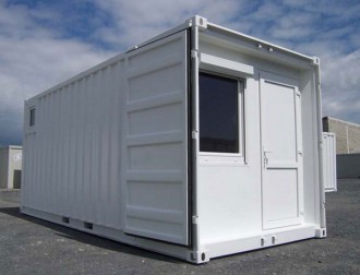 Container bureau métallique - Système anti-effraction - Intérieur esthétique