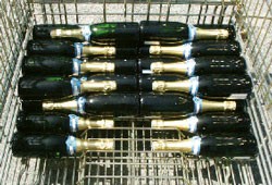 Conteneur en fil pour champagne - Devis sur Techni-Contact.com - 1
