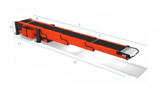 Convoyeur industriel 100kg par mètre - Devis sur Techni-Contact.com - 2