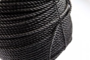 Corde noire en polypropylène - Devis sur Techni-Contact.com - 1