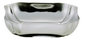 Coupelle confiture inox 18 % - Longueur x Largeur: 11,5 x 11,5 cm