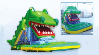 Crocodile gonflable jeux d'enfant - Devis sur Techni-Contact.com - 1