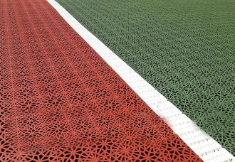 Dalles de sol clipsable pour terrain de tennis - Devis sur Techni-Contact.com - 2