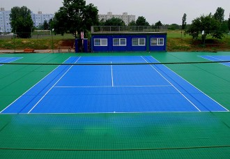 Dalles de sol clipsable pour terrain de tennis - Devis sur Techni-Contact.com - 5