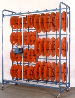 Dévidoir à Câble Cable Boy - Support Rouleau Jusqu'à 60 Cm, 120 Kg - Roulements à Billes