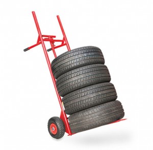 Diable porte pneus capacité de charge 300 kg - Devis sur Techni-Contact.com - 1
