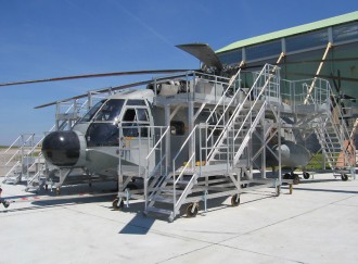Dock de maintenance pour hélicoptère super frelon - Devis sur Techni-Contact.com - 1