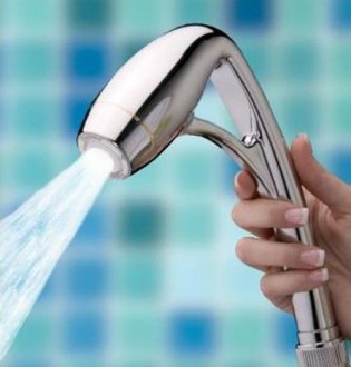 Douchette à effet venturi - Réduit votre consommation d’eau de plus de 50%