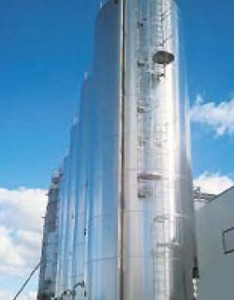 Echelle a crinoline 30m - Sur silo de stockage de céréales