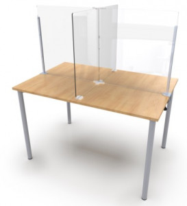 Séparateur plexiglass pour table - Devis sur Techni-Contact.com - 2
