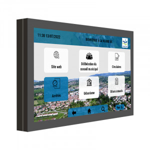 Ecran tactile d'affichage outdoor - Devis sur Techni-Contact.com - 1