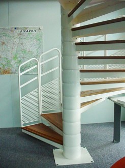 Escalier colimaçon industriel - Devis sur Techni-Contact.com - 2