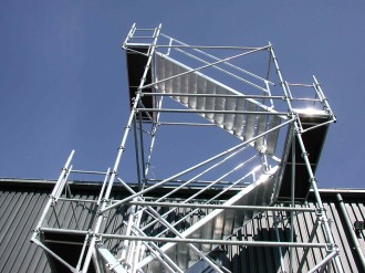Escaliers aluminium chantier - Devis sur Techni-Contact.com - 1