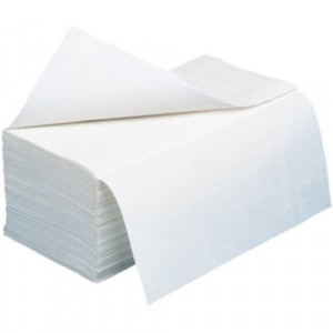 Essuie-Mains Blanc Enchevêtrés 22 x 35 cm - 2 plis 100 feuilles LCH - Devis sur Techni-Contact.com - 1
