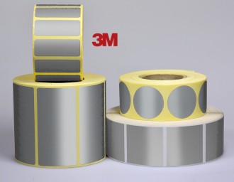Etiquette personnalisable polyester alu mat 3M - Devis sur Techni-Contact.com - 1