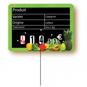 Etiquettes de prix pour fruits et légumes - Devis sur Techni-Contact.com - 2