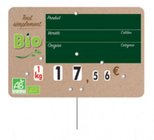 Étiquettes de prix « Tout simplement Bio » - Devis sur Techni-Contact.com - 3