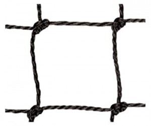 Filet court de tennis - Ø du fil :  3 ou 4 mm - Bande tissée ou PVC