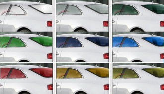 Film teinté pour vitre voiture - Découpé à vos mesures - 10 couleurs