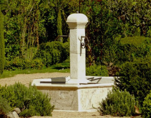 Fontaine centrale de jardin hexagonale - Devis sur Techni-Contact.com - 3