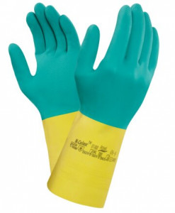 Gant protection chimique caoutchouc naturel - Devis sur Techni-Contact.com - 1