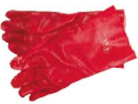 Gant PVC rouge enduit longueur 35 cm - Devis sur Techni-Contact.com - 1