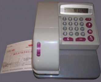 Gaufreuse électronique protecteur de chèques - Devis sur Techni-Contact.com - 1