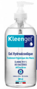 Gel hydroalcoolique 300ml (36 bouteilles) - Contenance: 300 ml