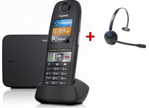 Gigaset E630 + Casque sans fil - Téléphone Sans Fil + Casque Téléphonique - Devis sur Techni-Contact.com - 1