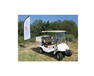 Golfette utilitaire avec demi caisson - Devis sur Techni-Contact.com - 1