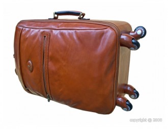 Grande valise de cabine cuir de vachette - Devis sur Techni-Contact.com - 2