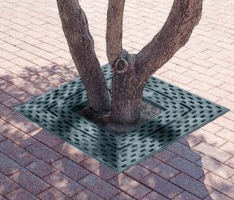 Grille d'arbre carrée - Devis sur Techni-Contact.com - 2