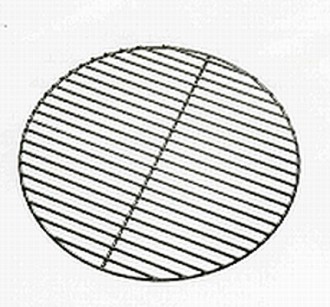 Grille barbecue ronde