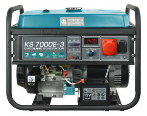 Groupe électrogène à courant triphasé KS 7000E 3  - Devis sur Techni-Contact.com - 1