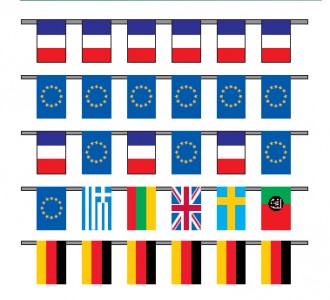 Guirlandes de drapeaux pays - Devis sur Techni-Contact.com - 1