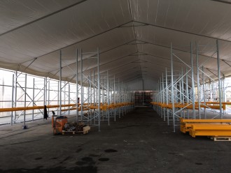 Hangar de stockage et de production - Largeur : 15 m à 30 m