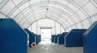 Hangar de stockage modulable - Conception individuelle - montage rapide