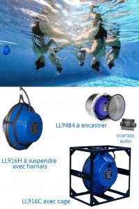 Haut-parleur subaquatique lubell - Devis sur Techni-Contact.com - 1