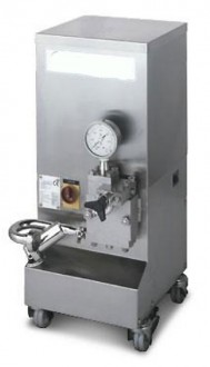 Homogénéisateur pour mix à glace - Capacité : 100 L/h - Pression maximale de travail : 160 bar