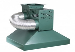 Hotte de forge avec ventilateur d'appoint et extracteur intégré - Devis sur Techni-Contact.com - 1