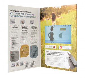 Brochure vidéo avec écran 7 pouces - Imprimé Vidéo® - Devis sur Techni-Contact.com - 5