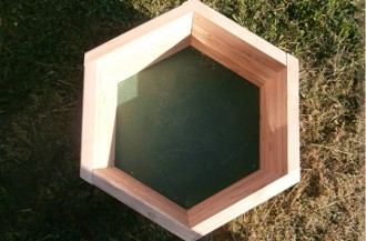 Jardinière en bois hexagonale - Devis sur Techni-Contact.com - 3