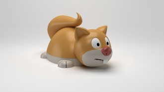 Jeu caoutchouc ecureuil 3D pour aire de jeux - Devis sur Techni-Contact.com - 1