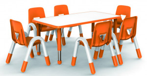 Table scolaire polyvalente rectangulaire - Devis sur Techni-Contact.com - 3